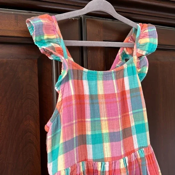 EUC Colorful Cat and Jack girls Easter dress - size 10-12 Large - Picture 2 of 12